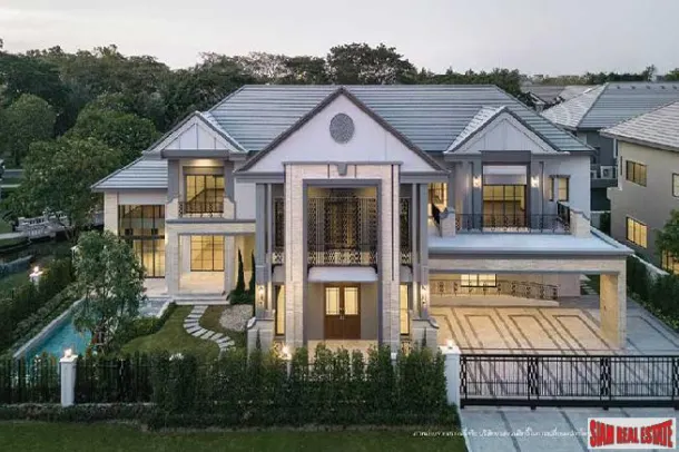 New Estate of Luxury 6 Bed Mansions with Private Pools at Pinklao-Phetkasem 2