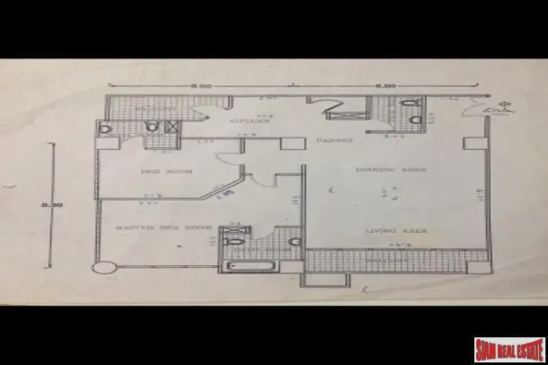 Waterford Park - Extra Large Two Bedroom Condo For Rent with Easy Access To Thong Lo Road 4