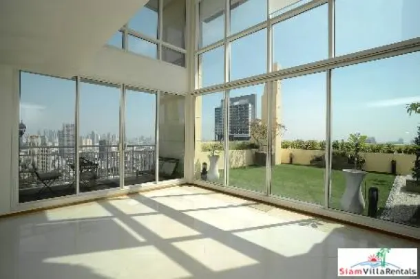 3-bed Duplex for rent in Silom — 3-bedroom duplex · Silom
