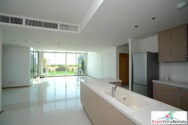 The Empire Place - River and City Views from this Three Bedroom Duplex for Rent in Sathorn 2