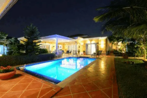 Luxury 3 bedrooms pool villa at the quiet area for sale - Khao talo 3