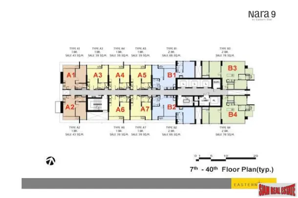 Nara 9 - Two Bedroom Corner Unit with City Views for Sale in Sathorn 3