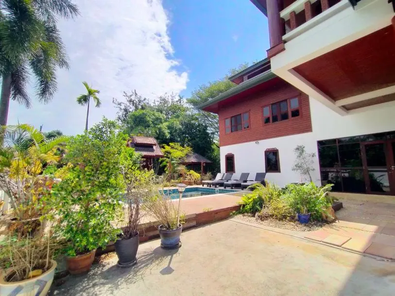 Thai Teak Four Bedroom Pool Villa for Rent in Rawai 2