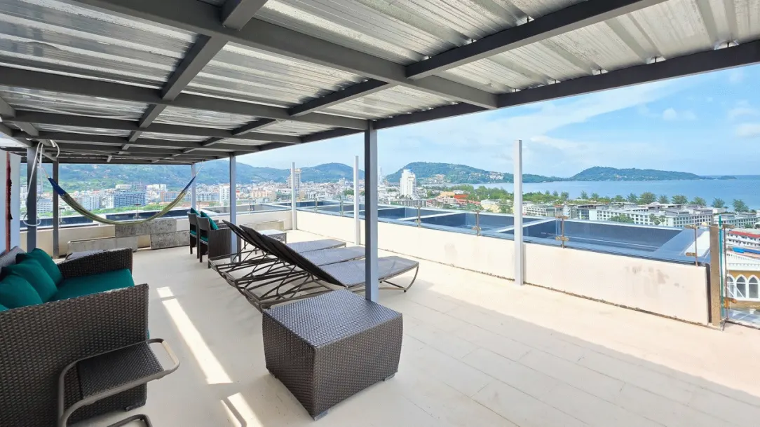 Patong Luxury Penthouse - 3-Bedroom Sea View Corner Condo with Rooftop Terrace for Sale &amp; Rent 2
