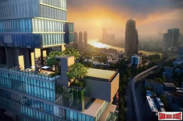 The Bangkok Sathorn - Luxury One Bedroom with Private Elevator and City Views for Rent in Surasak 4