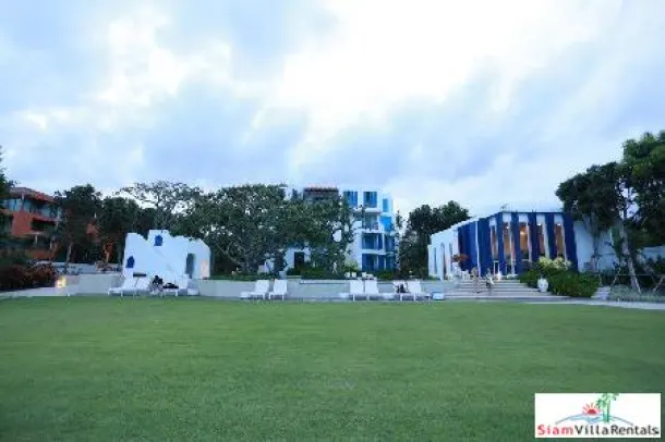 Two bedrooms condominium on the beach for rent close to town. 2