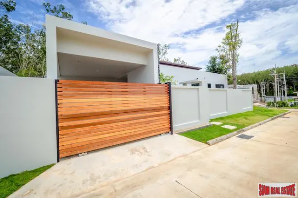 New Modern Loft Style Pool Villa Project in Cherng Talay - 3 &amp; 4 Bedrooms Available 4
