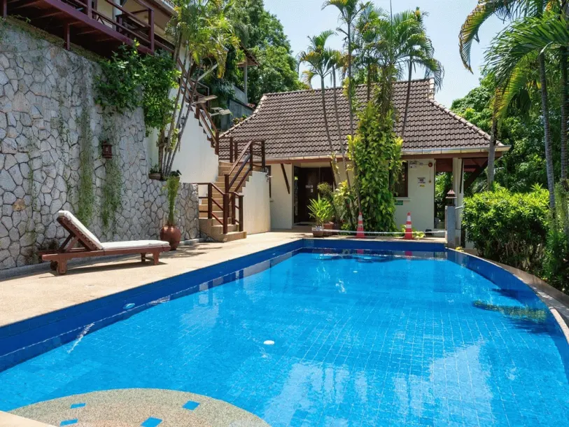 Magnificent 4 bedroom, 4 bathroom Seaview villa on hill side in Patong 4