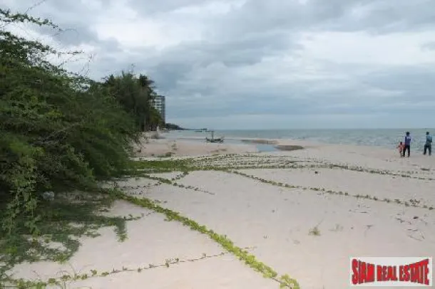 An absolute beachfront land for sale. 3