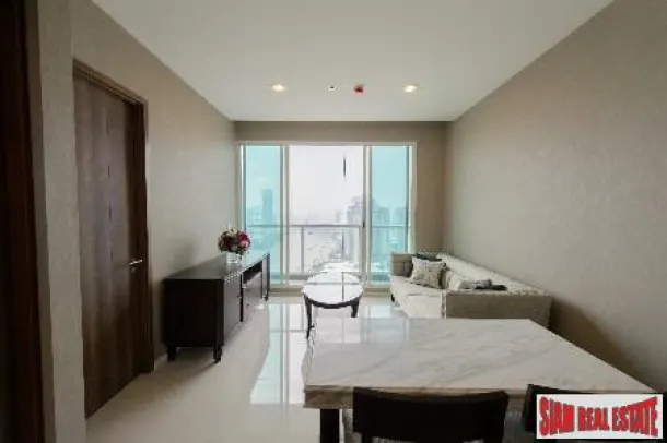Menam Residences - River Views of the Chao Phraya River From This Modern 3-Bedroom For Rent in Bangkok 3