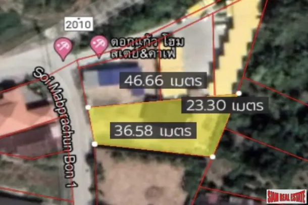 Land Plot for Sale in the Maprachan Lake Area of Pattaya 4