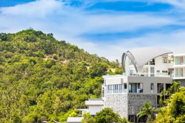 STUNNINGLY UNIQUE KOH SAMUI SEA VIEW VILLA FOR SALE 4