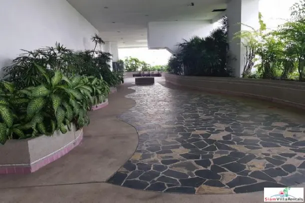 Charoenjai Place - Big Two Bedroom, Two Bath Apartment for Rent with Green City Views in Ekkamai 2