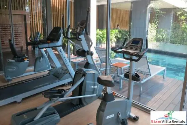 The Siamese Thirty-Nine Condominium - One Bedroom Loft Style Duplex with Garden Views for Rent in Phrom Phong 2