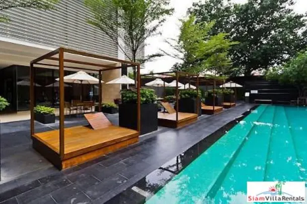 The Siamese Thirty-Nine Condominium - One Bedroom Loft Style Duplex with Garden Views for Rent in Phrom Phong 3
