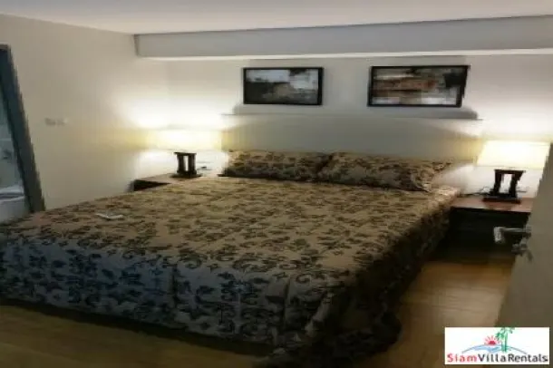 The Siamese Thirty-Nine Condominium - One Bedroom Loft Style Duplex with Garden Views for Rent in Phrom Phong 4