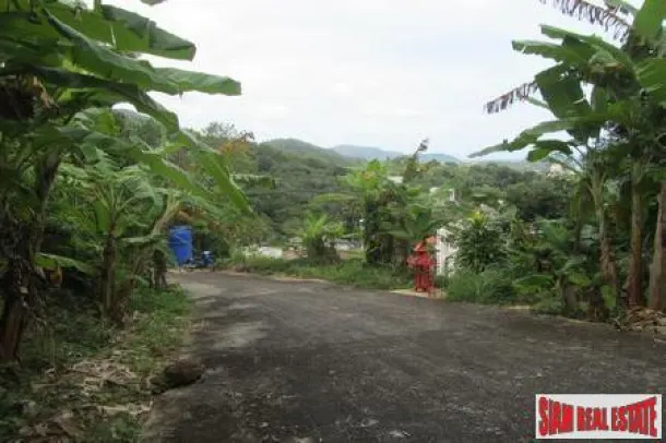 6+ Rai Sea View Land above Karon with views to Karon and Kata Noi beaches 3