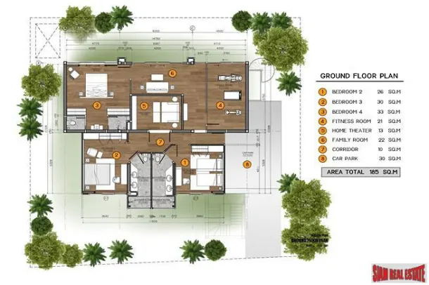New Four Bedroom Luxury Pool Villa for Sale in Layan 3
