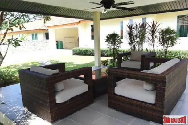 Beautiful 4 bedroom large garden pool villa in a quiet area for sale -East Pattaya 4