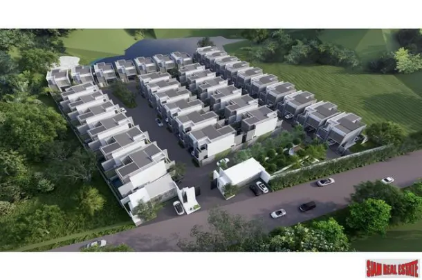 New Modern Four Bedroom Pool Villas for Sale in Chalong, Southern Phuket 4