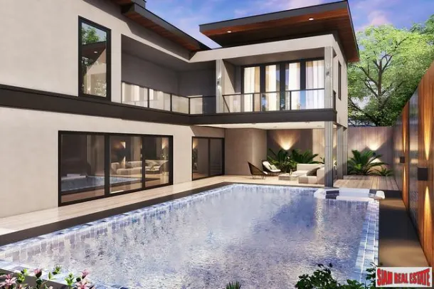 New Secure Estate of 3-5 Bed Pool Villas Nearing Completion in Excellent Location at Jomtien, Pattaya City - 4-5 Bed Units 2