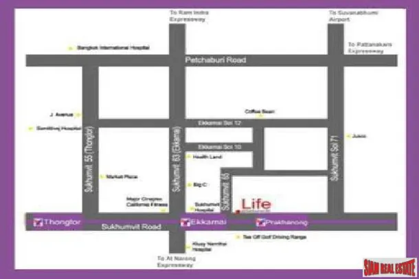Life @ Sukhumvit - Ideal Two bedroom Condo for Rent in Prakanong 3