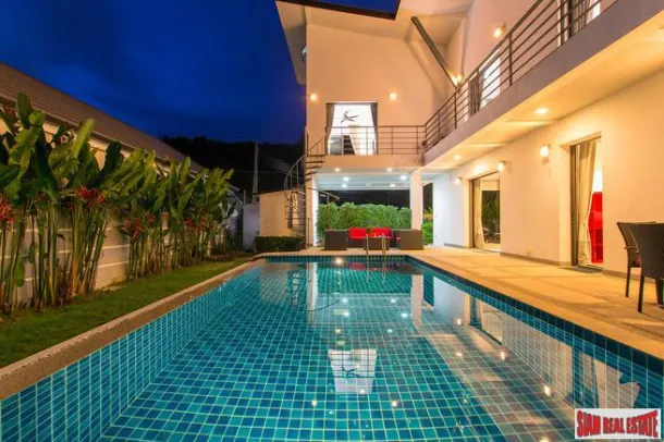 Modern Four Bedroom Villa with Private Pool for Rent in Rawai 10 mins walk to the beach- Small Pet Accepted 2
