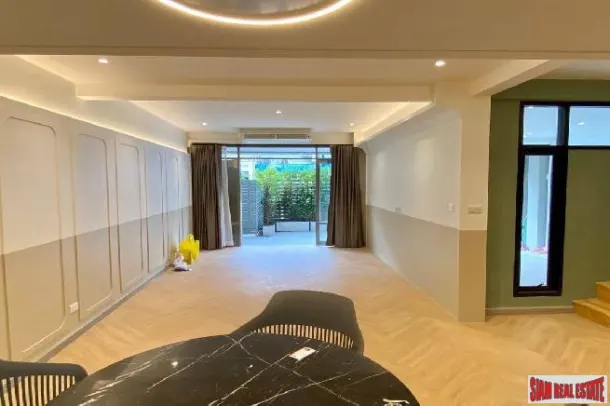Newly Renovated Three Bedroom Detached Two Storey House for Rent Near BTS Ekkamai 7