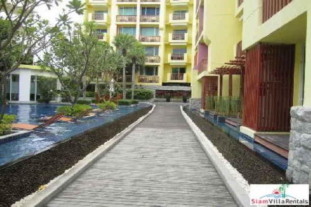 1 bedroom condominium unit with the direct access to the swimming pool for rent. 2