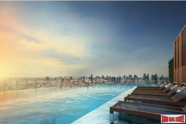 The ESSE Asoke - Contemporary Two Bedroom Loft-Style Duplex for Rent on the 50th Floor 3