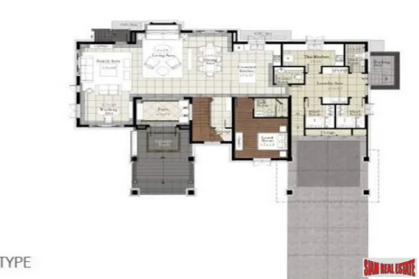 The Royal Residence, Kaset Navamin - Luxury Five Bedroom Villa for Sale in Award Winning Private Lat Phrao Estate 2