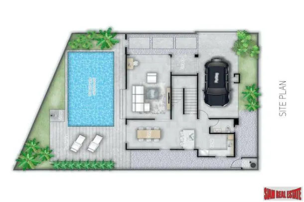 Spacious Three Bedroom, Three Bath Newly Renovated Pool Villa for Sale in Hang Dong 4