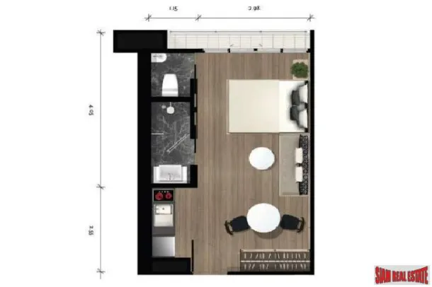 One Bedroom Condos in Luxurious Modern New Development near BTS Phrom Phong 2