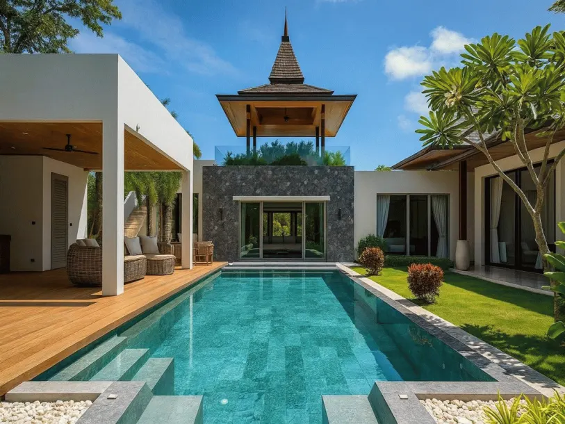 4-bed Villa for rent in Thalang — 4-bedroom villa · Thalang