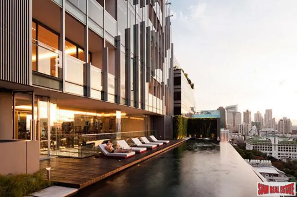Saladaeng Residence - Extra Large Two Bedroom with Big Open Living Plan for Sale in Silom 3