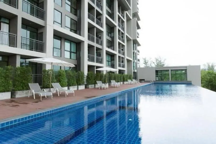 Spacious 2-Bedroom Condo with Great View at Sugar Palm Residence, Naka 4