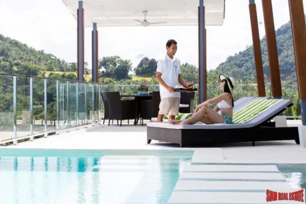 Ultra Modern Hillside Sea View Luxury Villa at Chaweng Noi, Koh Samui 3