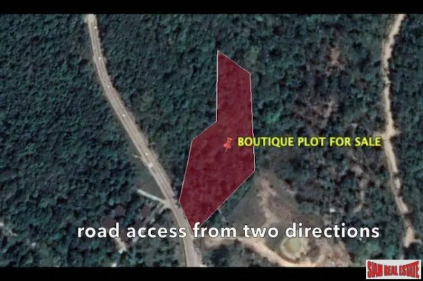Sea View 4 Rai Land Plot for Sale in Tropical Exoctic Koh Phangan 3