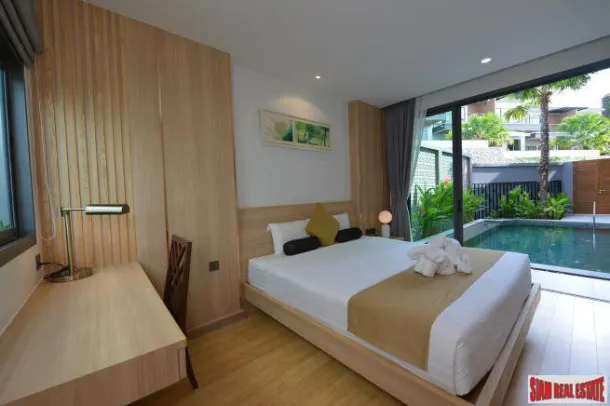 Modern Two Storey Three Bedroom Private Pool Villa with Rooftop Terrace for Sale in Rawai 3