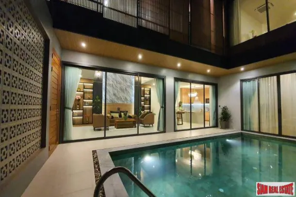 Modern Two Storey Three Bedroom Private Pool Villa with Rooftop Terrace for Sale in Rawai 4