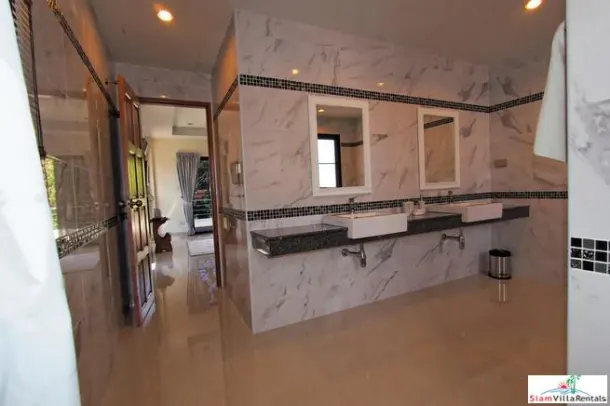 Three Bedroom Family Pool Villa With a Big Garden for Long-Term Rent in Rawai 3