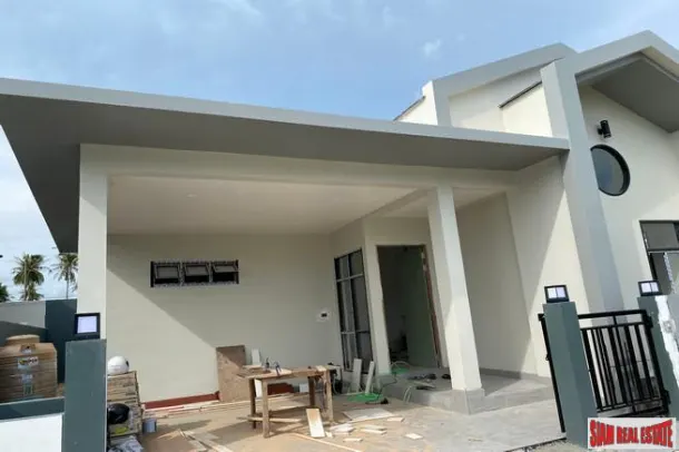 New Project of 3-5 Bed Single Storey Houses in Secure Estate 3 mins to Mapprachan Lake, East Pattaya 4