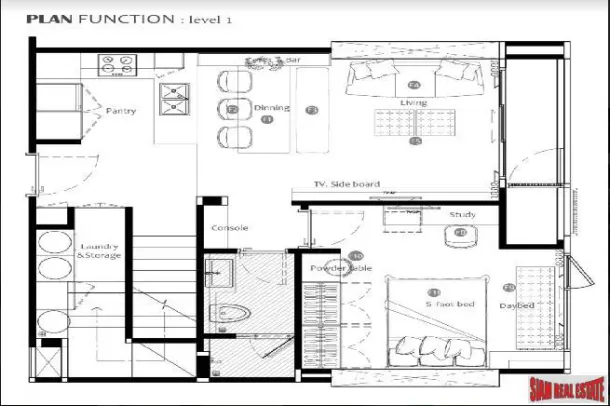 BEATNIQ - Absolutely Stunning 2 Bed 2 Bath Fully Furnished Modern Apartment For Rent Near BTS Thong Lo Bangkok 2