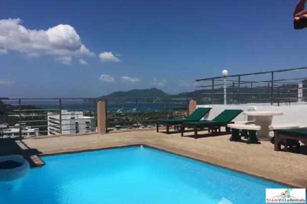 Diamond Condominium - Breathtaking Patong Bay Sea Views from this Three Bedroom Condo for Rent 2