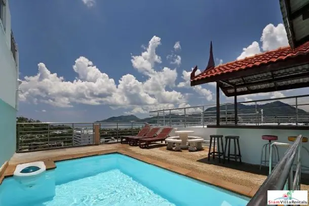 Diamond Condominium - Breathtaking Patong Bay Sea Views from this Three Bedroom Condo for Rent 3