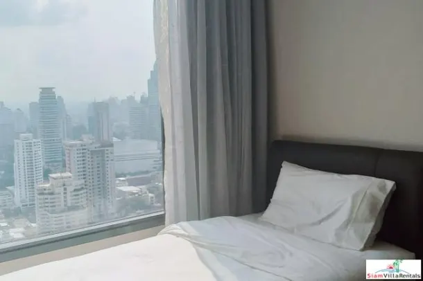 EDGE Sukhumvit 23 - Two Bedroom Corner Condo for Rent with 34th Floor City Views in Asoke 3