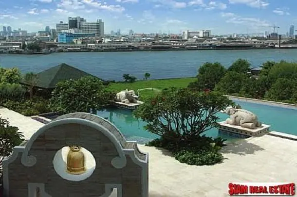 Baan Sathorn Chaophraya - Two Bedroom, Two Bathroom Condo for Rent, High Floor &amp; Great View of Chao Phraya River 4