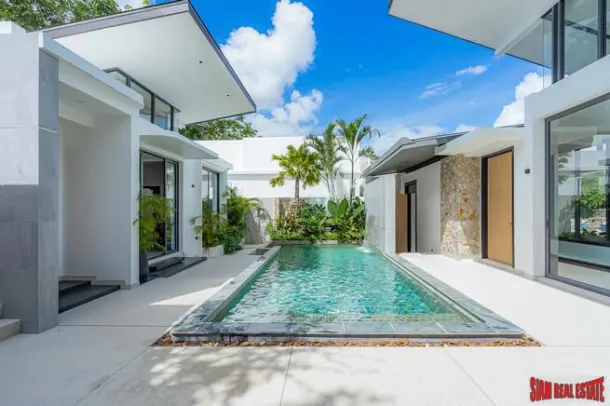 New Modern Stylish Three Bedroom Tropical Pool Villa for Sale in Cherng Talay 3