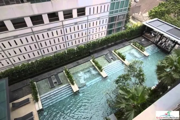 Quattro by Sansiri - Great City Views from this Two Bedroom, Two Bath Condo for Rent in Thong Lo 3