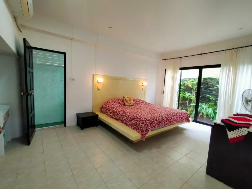 Balinese Style Four Bedroom Two Storey Home with Pool in Saiyuan Rawai For Long-Term Rent. Pets Friendly. 4